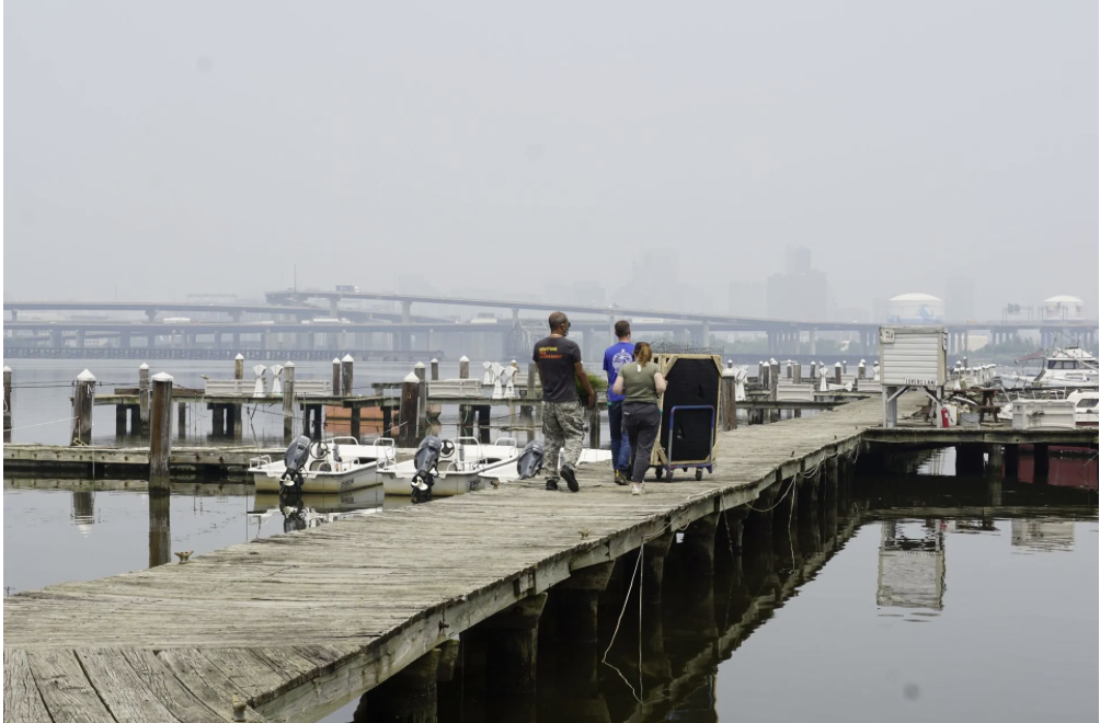 Pier in South Baltimore