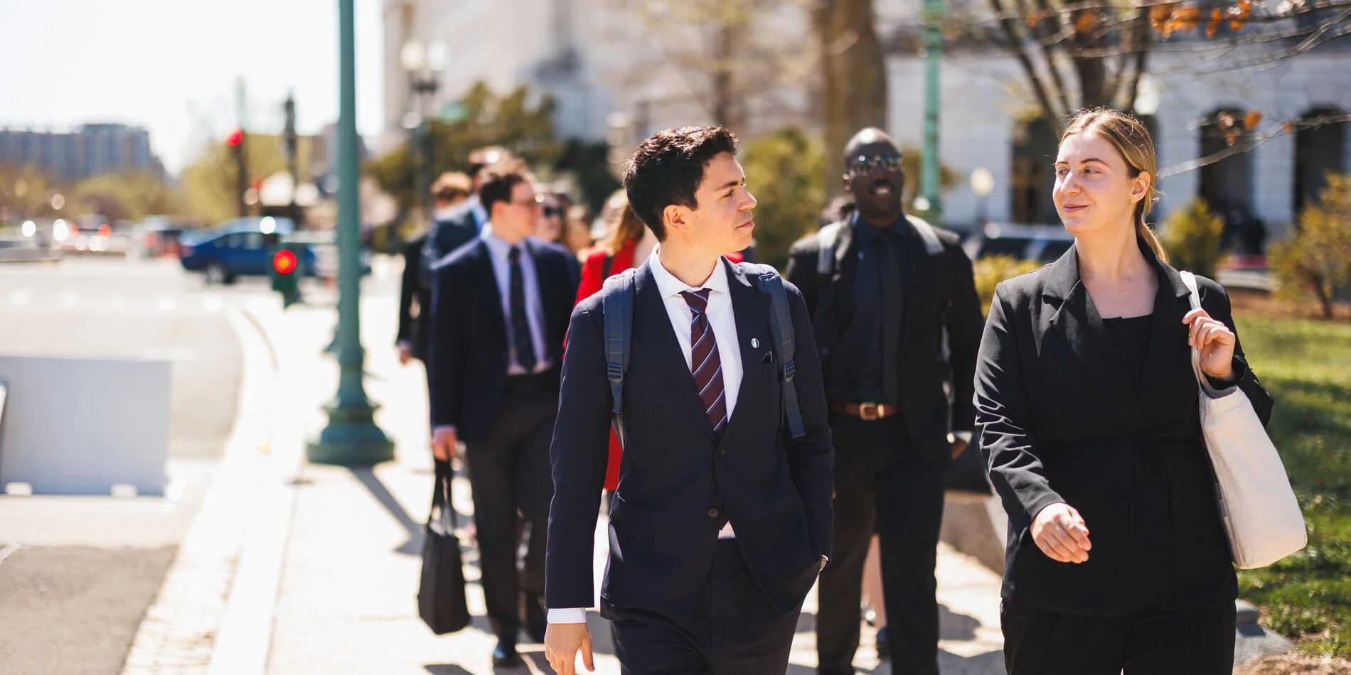2025 RELP fellows during a policy bootcamp in Washington, DC.